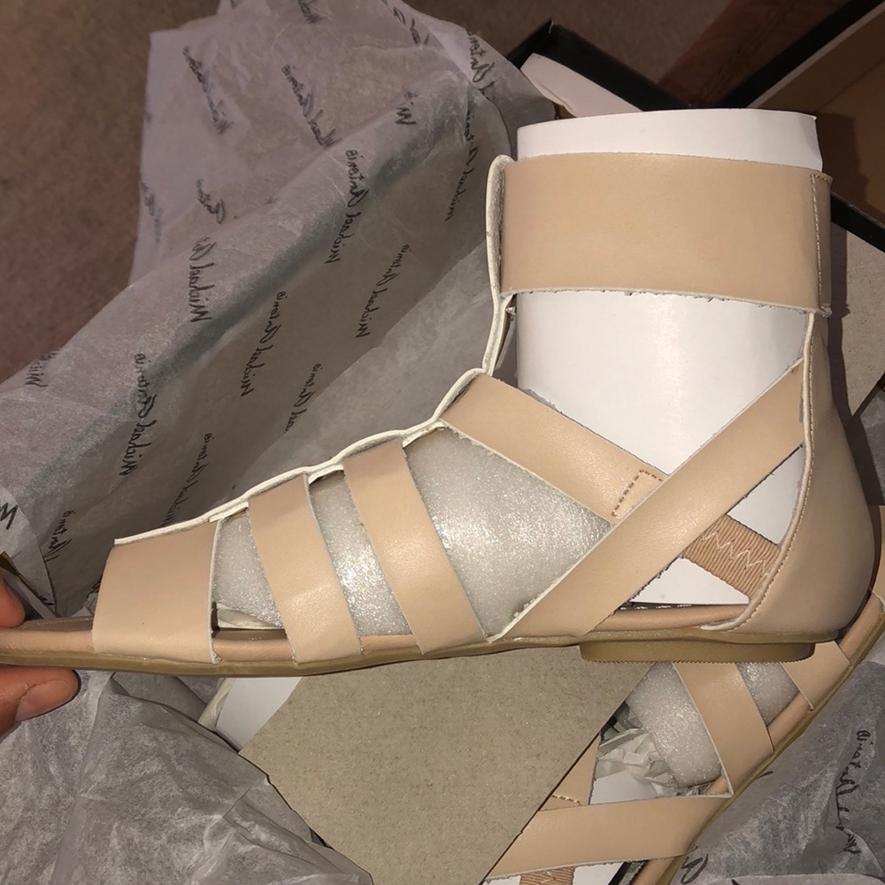 Tan Gladiator Sandals